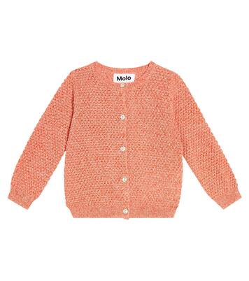 Baby Goldie cotton cardigan | Molo
