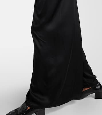 Robe longue en satin | Toteme