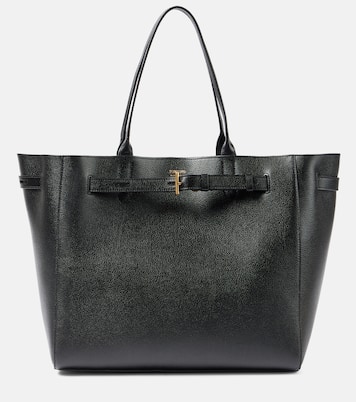 Tara L号粒面皮革托特包 | Tom Ford