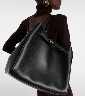 Tara L号粒面皮革托特包 | Tom Ford