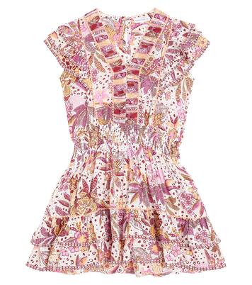 Camila printed ruffled dress | Poupette St Barth Kids