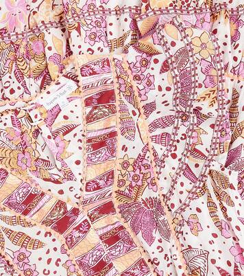 Camila printed ruffled dress | Poupette St Barth Kids