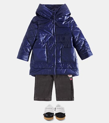 Quilted puffer coat | Monnalisa