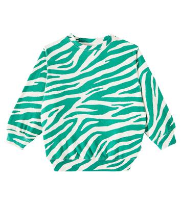 Monti zebra-print cotton sweatshirt | Molo