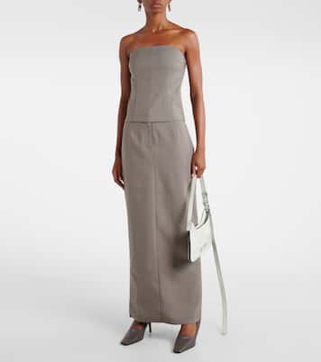 Script 맥시 스커트 | Entire Studios