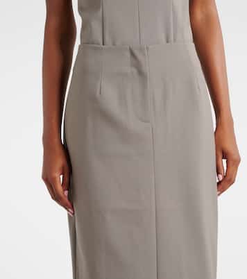 Script 맥시 스커트 | Entire Studios