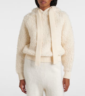 Jennifer wool-blend hoodie | Jet Set