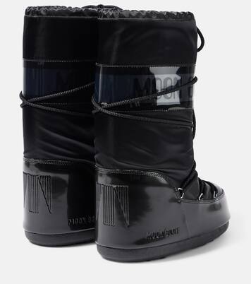 Botas de nieve Icon Glance de satén | Moon Boot