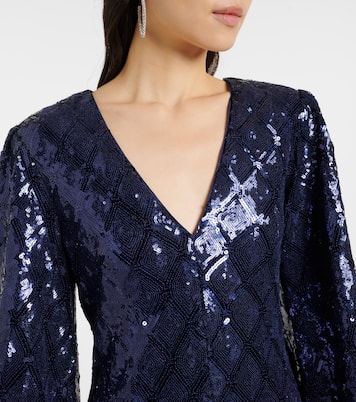 Minikleid mit Pailletten | Rotate