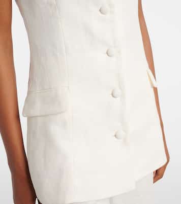 Weste Jane aus Leinen | Faithfull