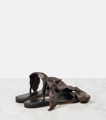 Vika satin sandals | The Row