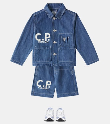 Veste en jean à logo | C.P. Company Kids