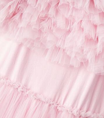 Carnation ruffled tulle dress | Tutu Du Monde