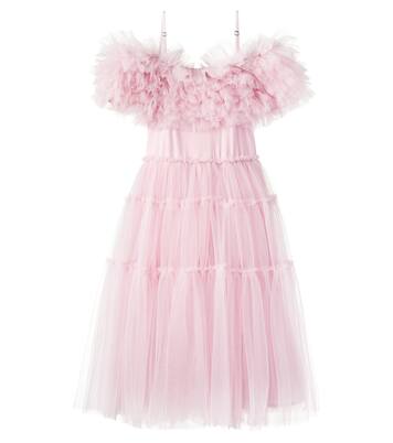 Carnation ruffled tulle dress | Tutu Du Monde