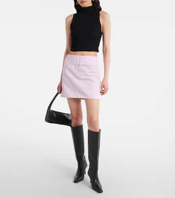 Top aus Baumwolle und Wolle | Courrèges