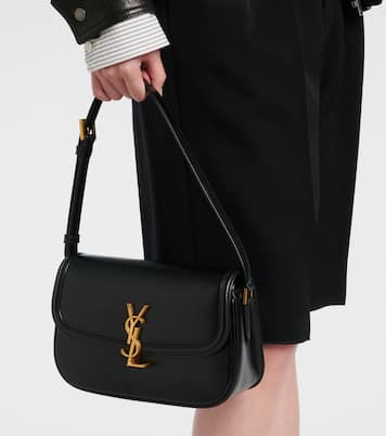 Solferino Small leather shoulder bag | Saint Laurent