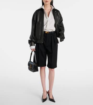 Solferino Small leather shoulder bag | Saint Laurent