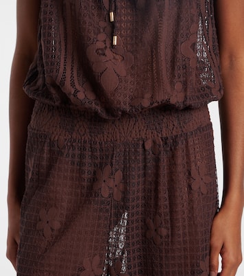 Combi-pantalon Viv en coton mélangé | Melissa Odabash