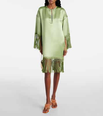 Reef Star beaded leather thong sandals | Aquazzura