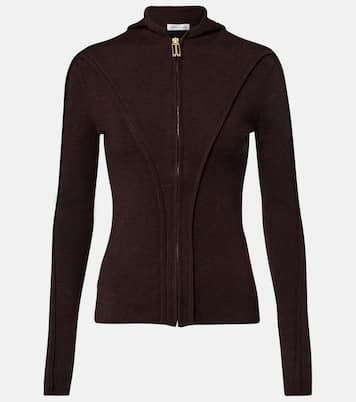 Kapuzenjacke aus einem Wollgemisch | Victoria Beckham