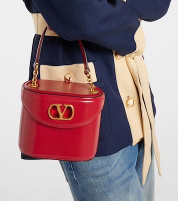 Vain VLogo patent leather vanity bag | Valentino Garavani