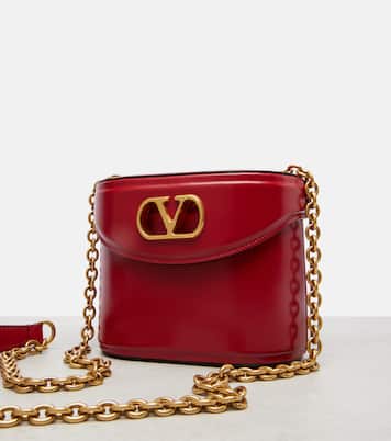 Vain VLogo patent leather vanity bag | Valentino Garavani