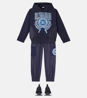 Technical cargo sweatpants | Dolce&Gabbana Kids