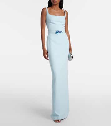 Robe Kristena mit Kristallen | Safiyaa