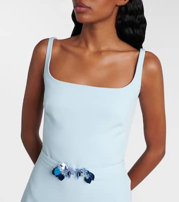 Robe Kristena mit Kristallen | Safiyaa