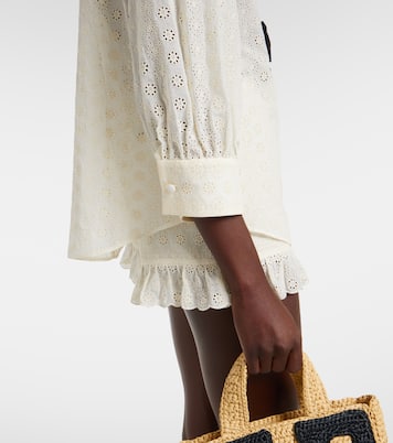 Mossi bow-detail cotton top | Valentino