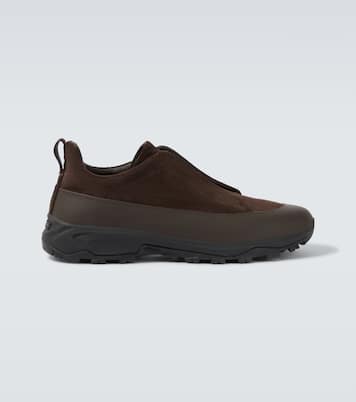 Triple Stitch Monte suede sneakers | Zegna