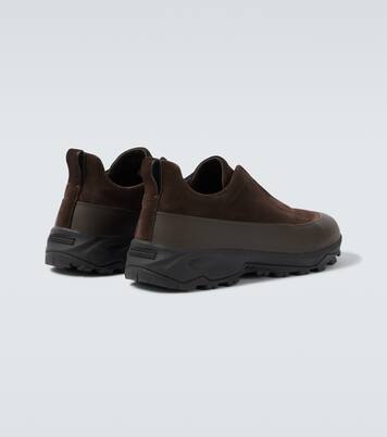 Triple Stitch Monte suede sneakers | Zegna