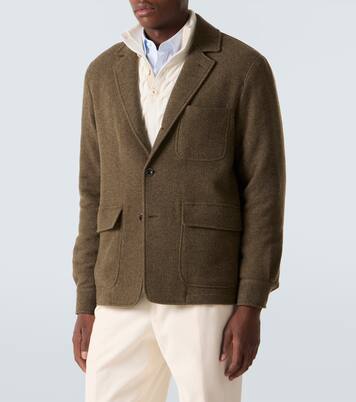 Manteau en sergé de cachemire et laine | Ralph Lauren Purple Label