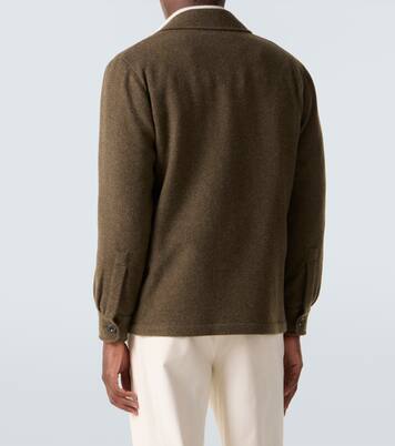 Manteau en sergé de cachemire et laine | Ralph Lauren Purple Label
