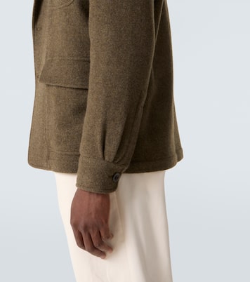Manteau en sergé de cachemire et laine | Ralph Lauren Purple Label