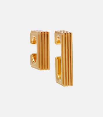 Empire 18kt gold-plated ear cuffs  | Khaite