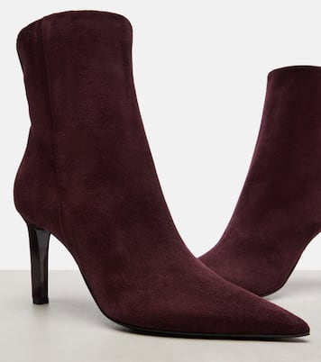 Frankie 85 suede ankle boots | Jimmy Choo
