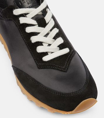 Sneakers Slim Runner mit Veloursleder | Le Monde Béryl