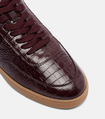 Tutti Rui 크로코 이펙트 레더 스니커즈 | Christian Louboutin