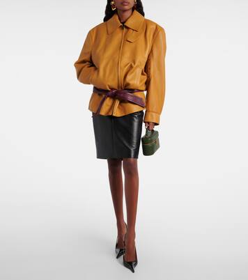 Gaby leather vanity bag | Saint Laurent