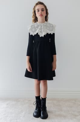 Abito con crochet | Petite Amalie  