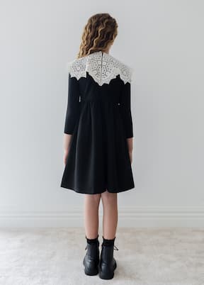 Abito con crochet | Petite Amalie  