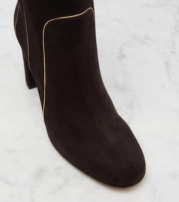 Stiefel 85 aus Veloursleder | Gianvito Rossi