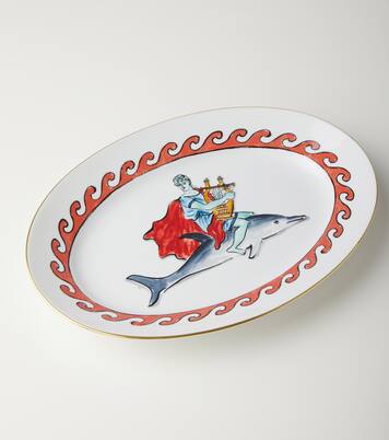 طبق Il Viaggio di Nettuno من Luke Edward Hall | Ginori 1735