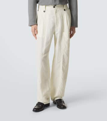 Pleated tapered pants | Giorgio Armani