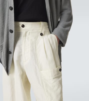Pleated tapered pants | Giorgio Armani
