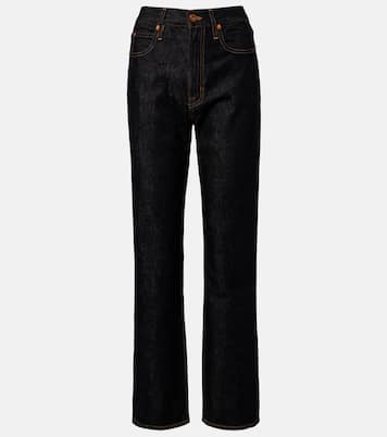 London high-rise straight jeans | Slvrlake
