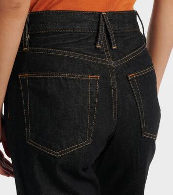 London high-rise straight jeans | Slvrlake