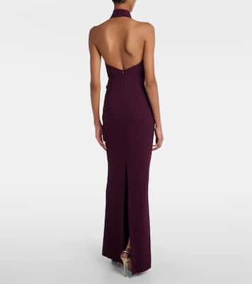 Beatrice embellished crêpe gown | Rebecca Vallance