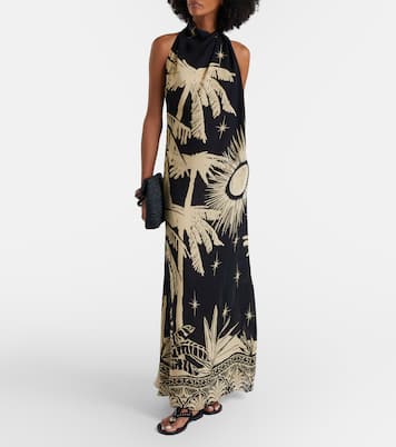 Maxikleid aus Seide | Johanna Ortiz